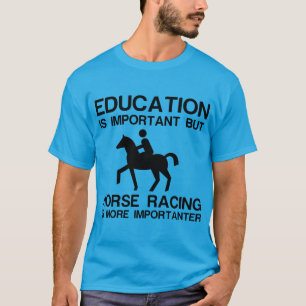 T-shirt Éducation et courses hippiques