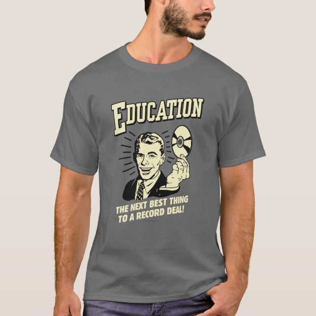T-shirt Éducation : Meilleur dossier (Devant)