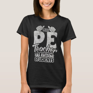 T-shirt Éducation physique Enseignant Éducation physique A