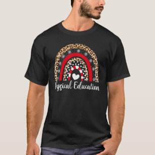 T-shirt Éducation physique Phys pros Ed Leopard Rain