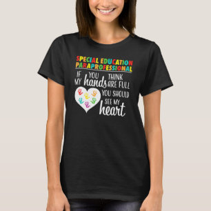 T-shirt Éducation Spéciale Paraprofessionnelle Cute Appréc