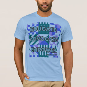 T-shirt Éduquer l'avocat habiliter la géométrie