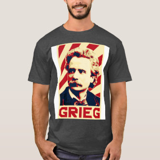 T-shirt Edvard Grieg Retro
