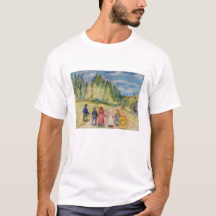 T-shirt Edvard Munch - La forêt Fairytale