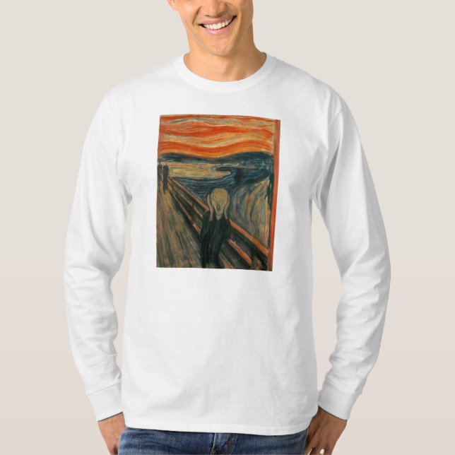T-shirt Edvard Munch - Le cri (Devant)