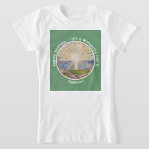 T-Shirt Edvard Munch Le Soleil (Solen) - Articles de fête 