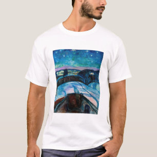 T-shirt Edvard Munch - Nuit étoilée 1922