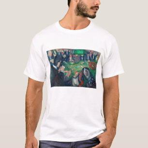 T-shirt Edvard Munch - Table de roulette à Monte Carlo