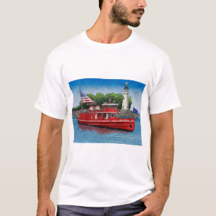 T-shirt Edward Cotter Fireboat de Buffalo
