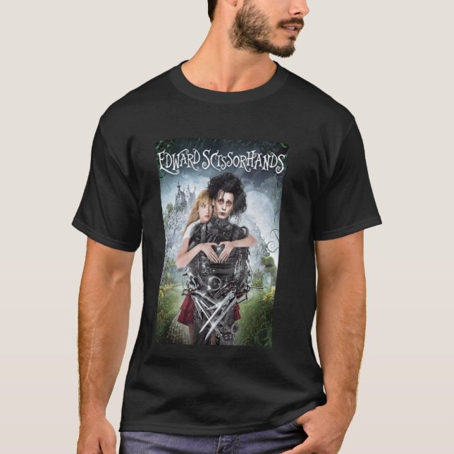 T-shirt Edward Scissorhand Rétro Belle Kim Edward Edward C (Devant)