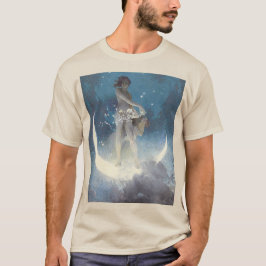 T-shirt Edwin Blashfield Étoiles Scatting Art Nouveau