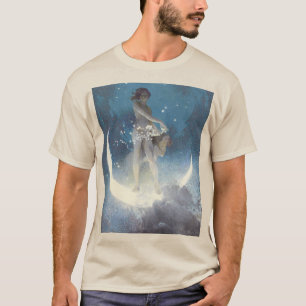 T-shirt Edwin Blashfield Étoiles Scatting Art Nouveau