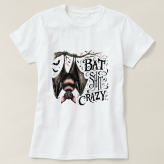 T-shirt Eerie Arboreal Bat Decor Adorable