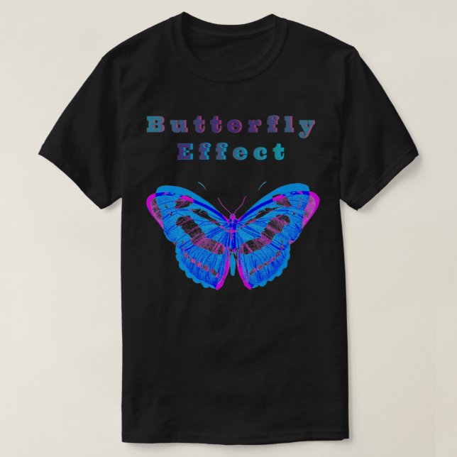 T-shirt Effet papillon (Design devant)