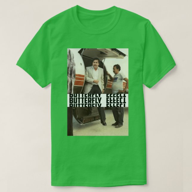 T-shirt effet papillon 17 (Design devant)