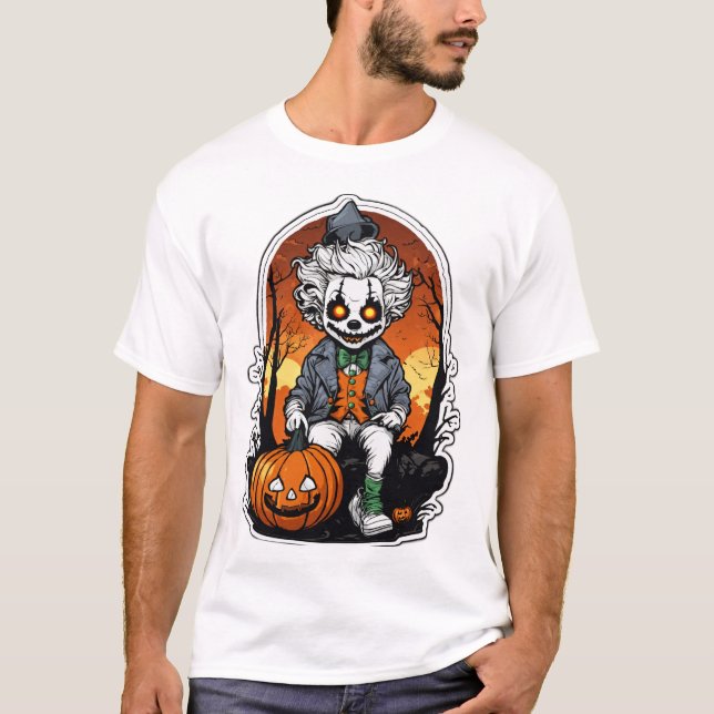 T-shirt Éffrayant Amusement avec Buggy the Clown tee (Devant)