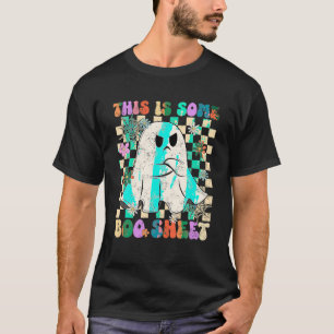 T-shirt Éffrayant Boo Ghost Retro Halloween C'Est Un Boite