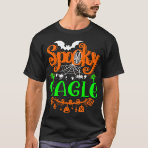 T-shirt Éffrayant Boo Halloween Animal Eagle Giftidea