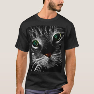 T-shirt Éffrayant Chat Feline Soul Spirit Animal
