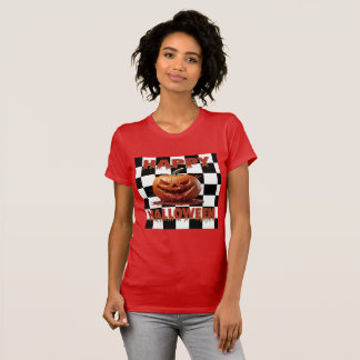 T-shirt Éffrayant Citrouille sanglant Halloween