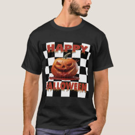 T-shirt Éffrayant Citrouille sanglant Halloween