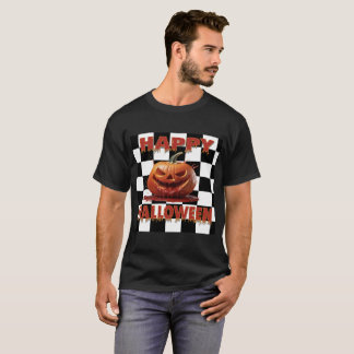 T-shirt Éffrayant Citrouille sanglant Halloween