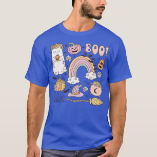 T-shirt Éffrayant Cute Pastel Halloween