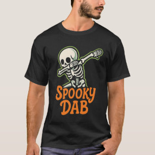 T-shirt éffrayant Dab Halloween
