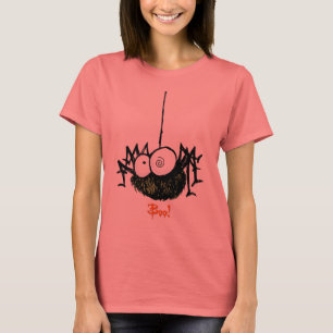 T-shirt effrayant de Halloween d'araignée