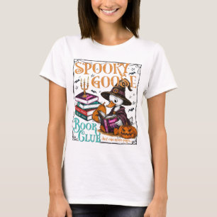 T-shirt Éffrayant Goose Book Club Chemise