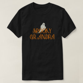T-shirt Éffrayant grand-père Halloween Tee noire