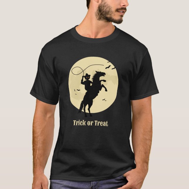 T-shirt éffrayant horseman tour ou réglez (Devant)
