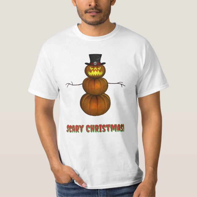 T-shirt Effrayant le Pumpkinman (Devant)