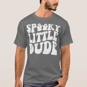 T-shirt Éffrayant Little Dude Funny Kids Citation pour hal
