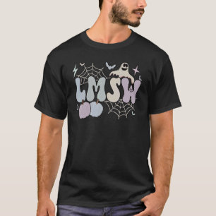 T-shirt Éffrayant LMSW Halloween Master social Worke