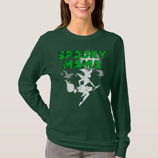 T-shirt Éffrayant Mama 02.b (Devant)