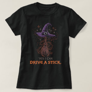 T-shirt Éffrayant Oui Je peux conduire une bâche Conceptio