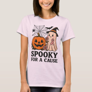 T-shirt Éffrayant pour une cause - Belle Halloween fantôme