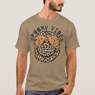 T-shirt Éffrayant Smile LeopardHallowwen Scary Costume de 