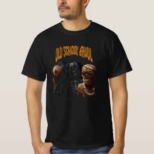 T-shirt Effrayant Vieux lycée Ghouls