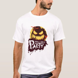 T-shirt Éffrayante fête d'Halloween