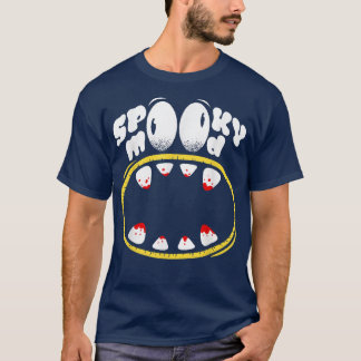 T-shirt Éffrayante humeur Halloween Costume Monster Classi