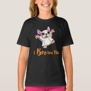 T-shirt Éffrayants câlins : mignon chien français Boo Hall