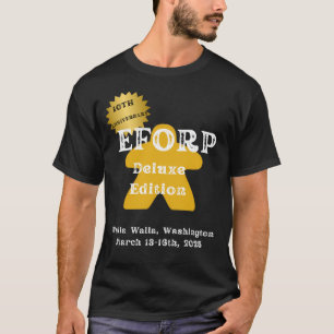 T-shirt EFORP 2025 10e anniversaire Deluxe Edition Jaune