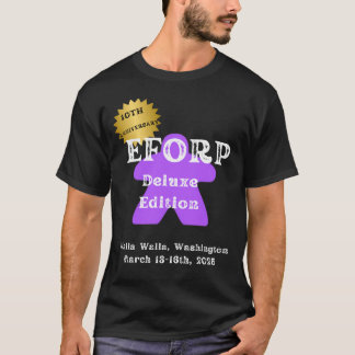 T-shirt EFORP 2025 10e Anniversaire Deluxe Edition violet