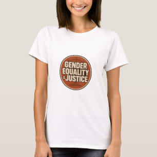 T-shirt Égalité des sexes = Justice Féministe – Balance R