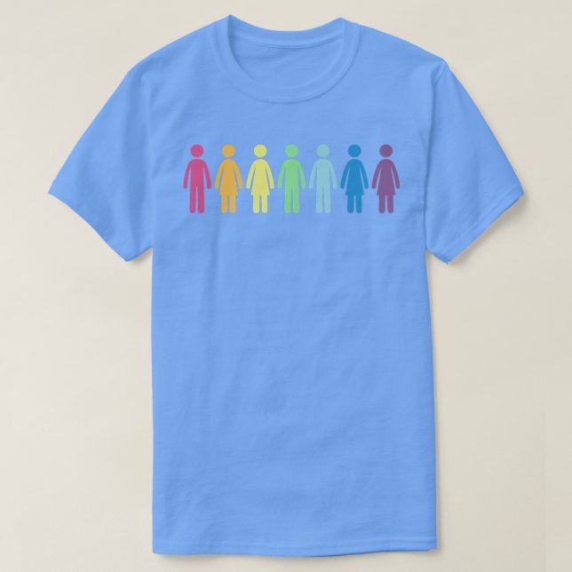 T-shirt Égalité des sexes Pride Droits transgenres Inclusi (Design devant)