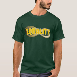 T-shirt Égalité - Infinité de l'or - Rebel T neurodivergen