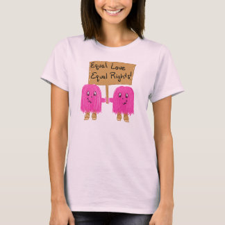T-shirt égalité rose