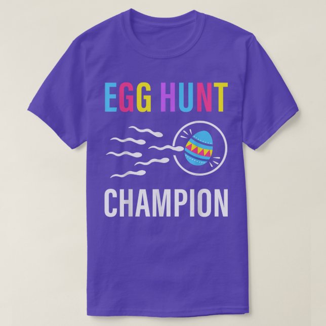 T-shirt Egg hunt champion 2022 (Design devant)